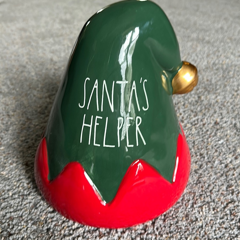 Rae Dunn Santa Helper Hat